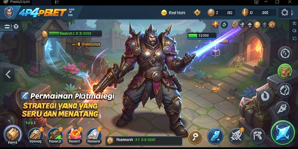 Screenshot gameplay <strong>4P4PBET</strong> dengan aksi taktis yang menegangkan.