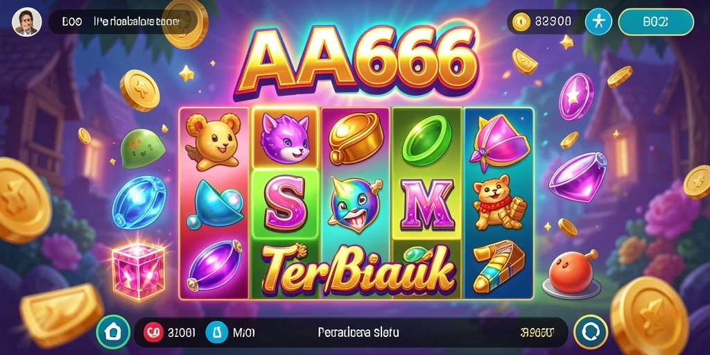 Tampilan menarik dari gameplay Slot di AA666.