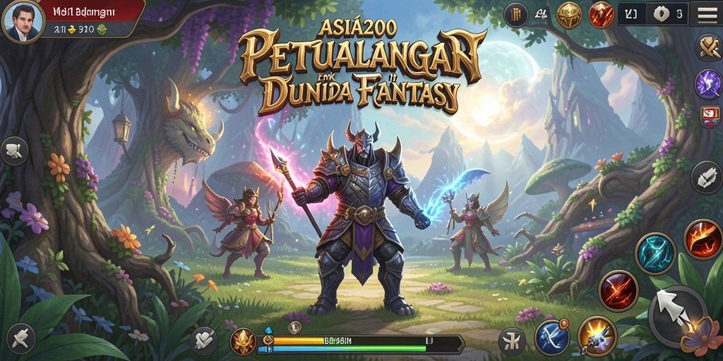 Tampilan gameplay ASIA200 yang menakjubkan dan penuh petualangan.