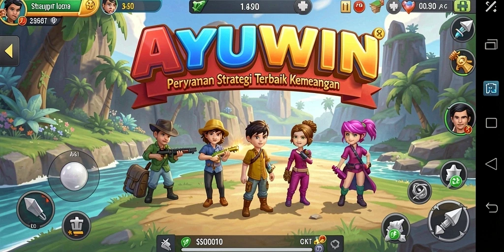 Tampilan gameplay SLG yang seru dan menantang dalam AYUWIN.