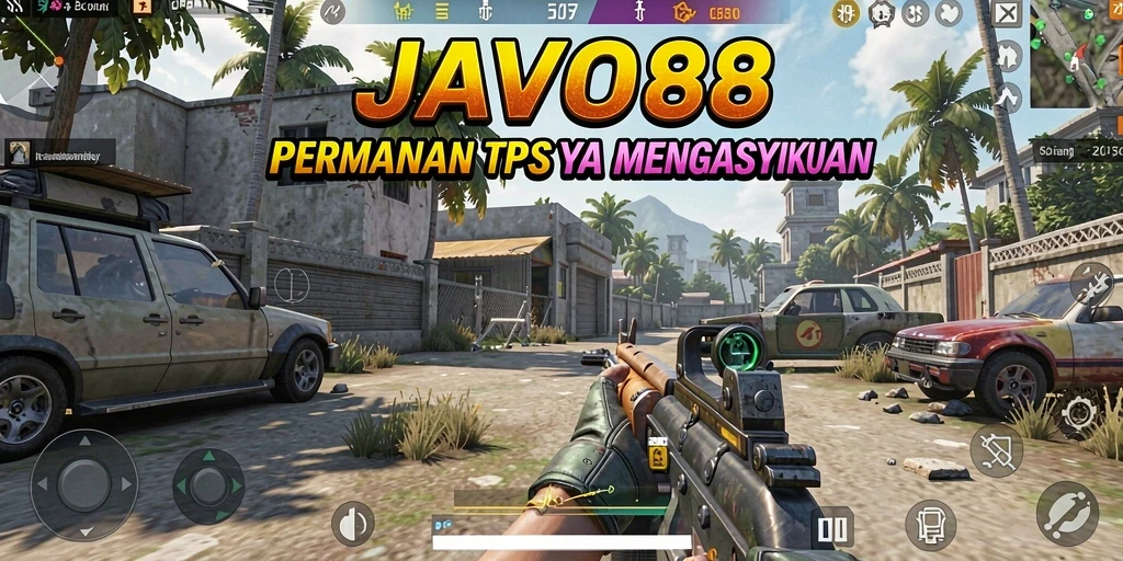 Tampilan gameplay seru dari JAVO88 yang menampilkan aksi tembak-menembak yang intens.