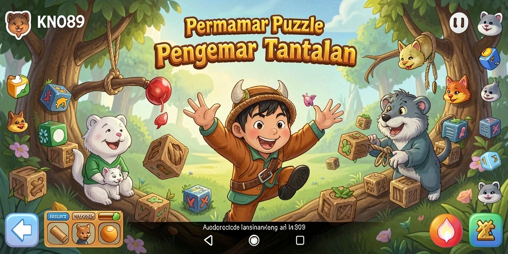 Screenshot permainan KNO89 menampilkan gameplay menantang dan menarik.