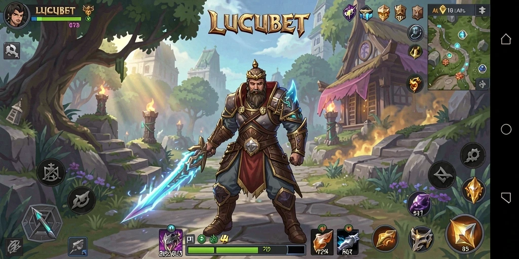 Tampilan menakjubkan dalam gameplay LUCUBET yang seru.