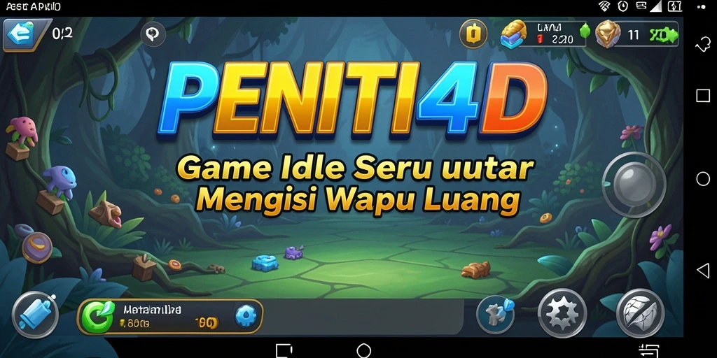 Gameplay seru dan menawan dari PENITI4D di layar.