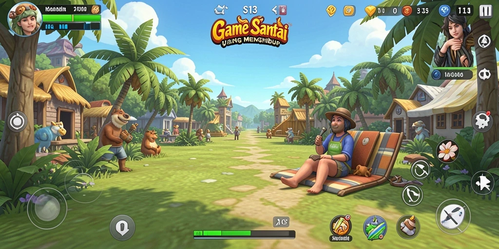 Tampilan gameplay S13 yang menarik dan menghibur.