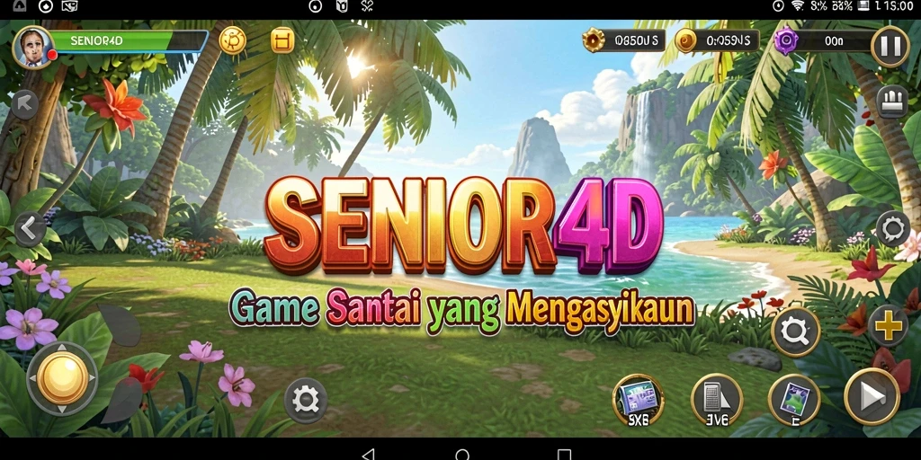 SENIOR4D menampilkan gameplay penuh warna yang menarik.