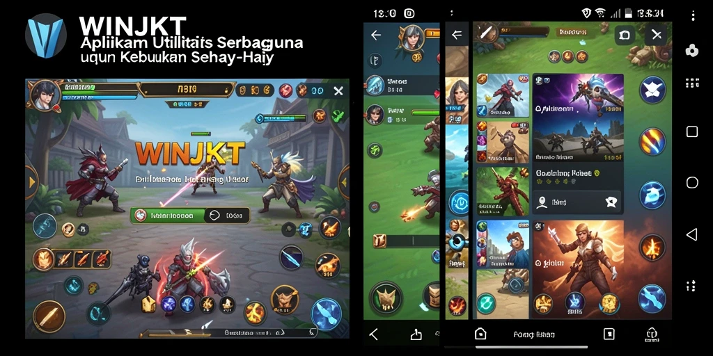 Tampilan antarmuka WINJKT yang modern dan intuitif.